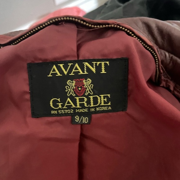 Avant Garde genuine leather jacket - Picture 3 of 4